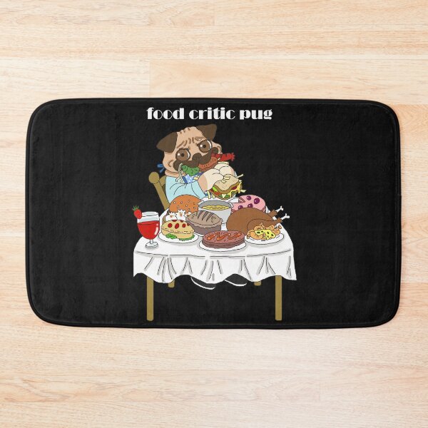 Item preview, food critic pug dog gift shirt designed and sold by eiwo87.
