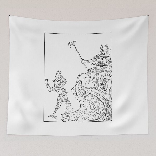 Item preview, Satan at The Campo Santo at Pisa designed and sold by joshcartoonguy.