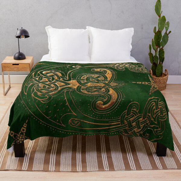 Item preview, Forest and Gold Celtic designed and sold by bohemianbound.