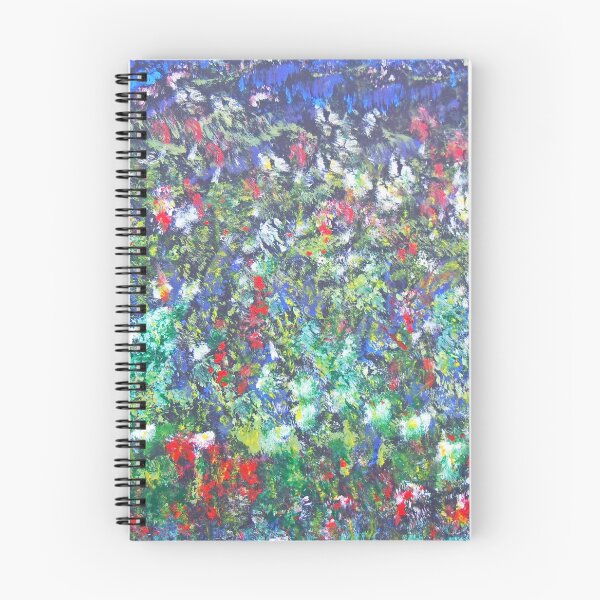 Item preview, "Rainstorm Approaches Flower Garden" designed and sold by Robert Regenold's Art Shop.