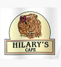 Hilary’s Cafe Poster