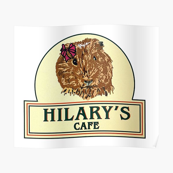 Hilary’s Cafe Poster
