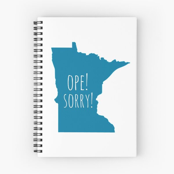 Item preview, Minnesota - Ope! Sorry!  designed and sold by Kristen Bedard.