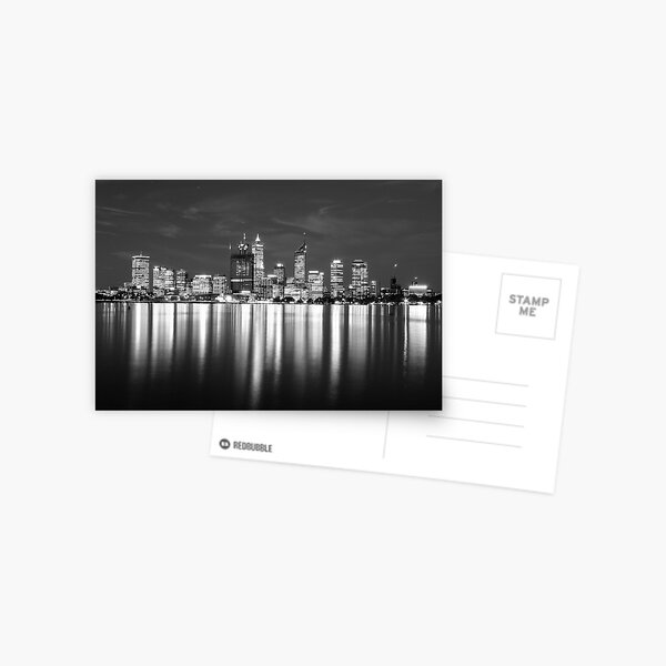 Perth City Reflections Postcard