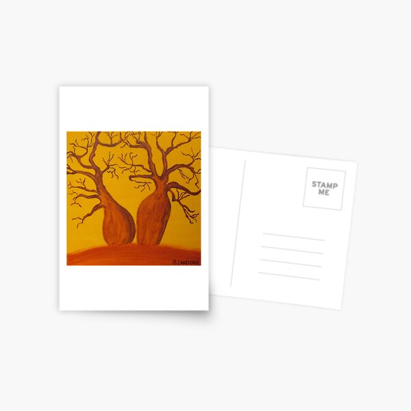 BOAB TREES Postcard