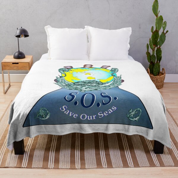 Item preview, S.O.S. Save Our Seas designed and sold by davidfraser.
