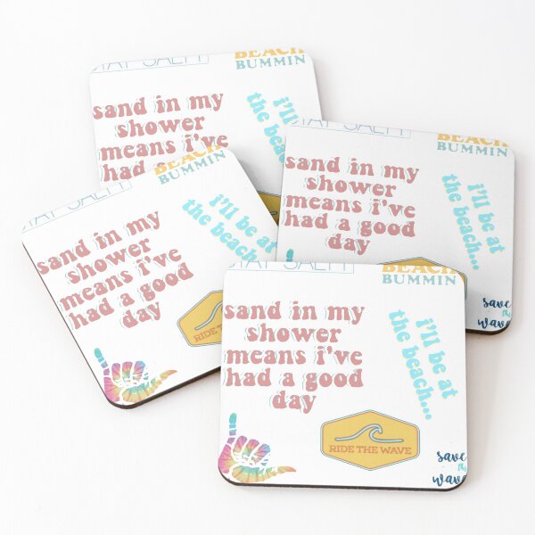 Item preview, beach sticker pack designed and sold by Katie’s Stickers.
