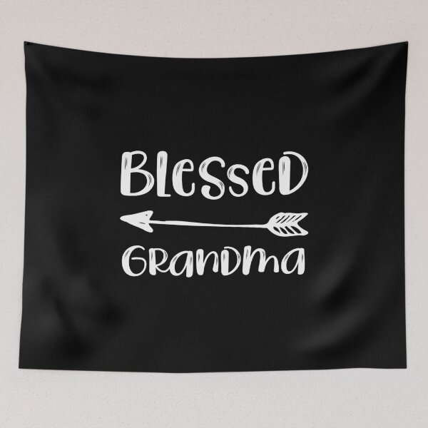 Item preview, Grandparents Day Blessed Grandma Quote Love Blessing Arrow design designed and sold by CreatedByHeidi.