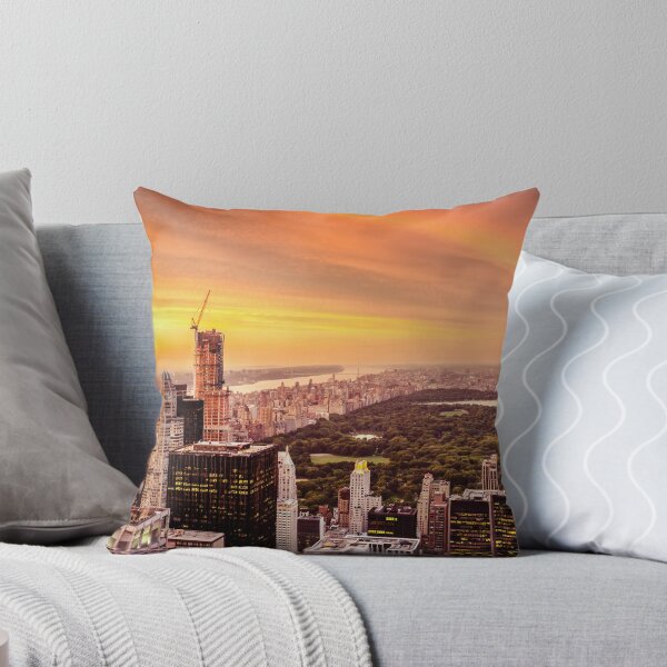 Item preview, New York City Skyline Sunset designed and sold by Vivienne Gucwa.