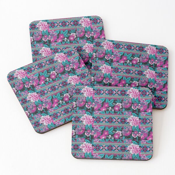 Item preview, Stitches and Roses Embroidery Look designed and sold by Delights.
