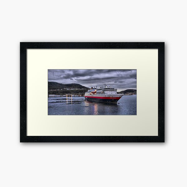 The Finnmarken at Dusk Framed Art Print