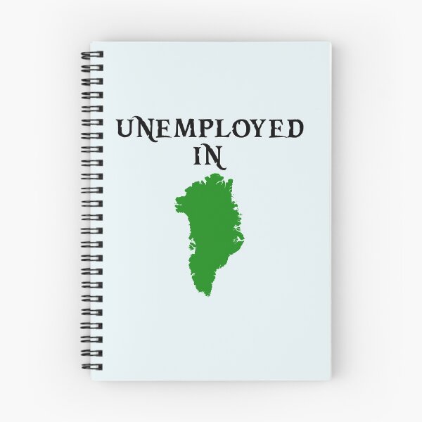 Item preview, Unemployed in Greenland (dark) designed and sold by microgram.