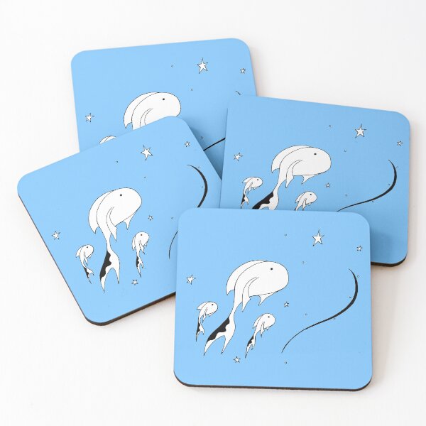 Item preview, Space Fishes in Space designed and sold by Adventures Are Dangerous.