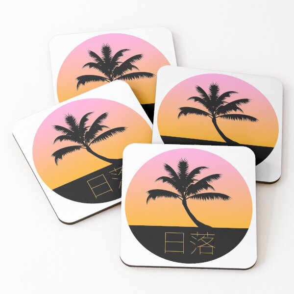 Item preview, Oriental Chinese Sunset Logo Vapor Aesthetic designed and sold by felixbunny.