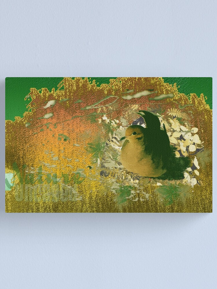 Alternate view of Nature uncaged Canvas Print
