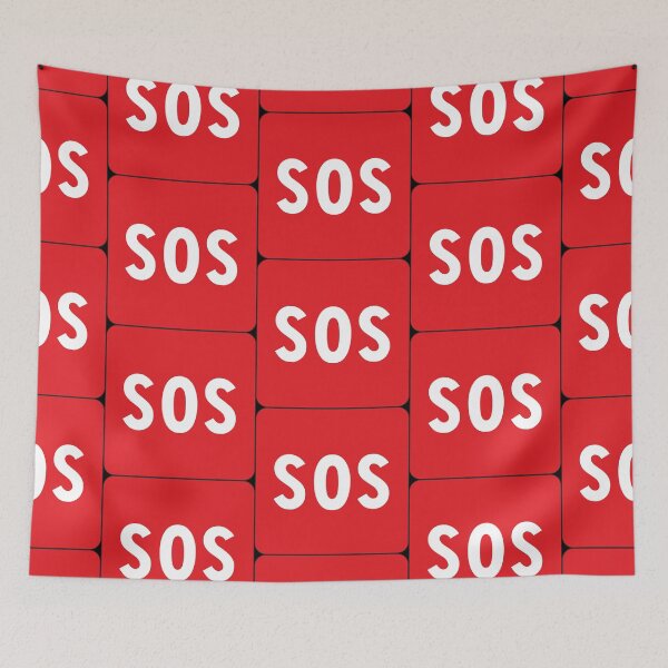 Item preview, SOS Distress Signal Sign designed and sold by CarGear.