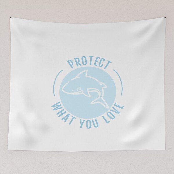 Item preview, Protect What You Love: Shark designed and sold by mlvonder02.
