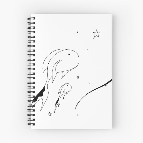 Item preview, Space Fishes in Space designed and sold by Adventures Are Dangerous.