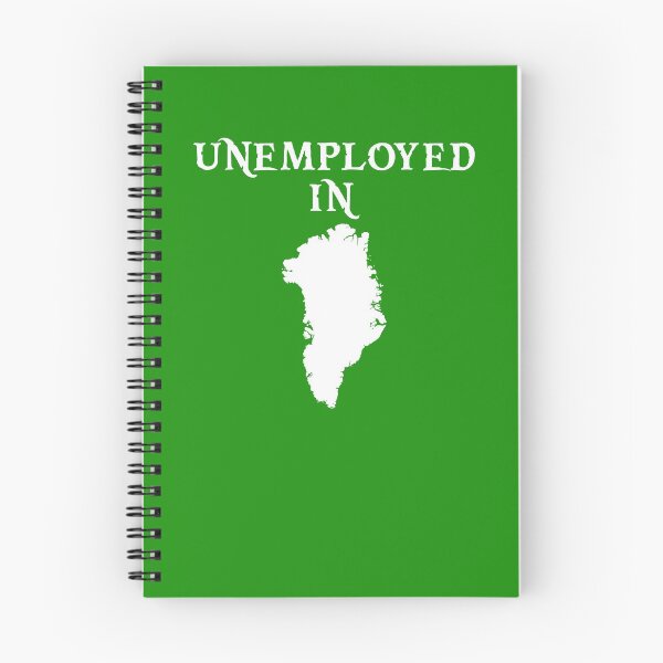 Item preview, Unemployed in Greenland (white) designed and sold by microgram.