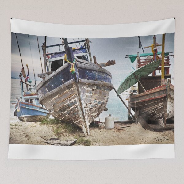 Item preview, Thai Fishing Boats designed and sold by Russell Thorne.