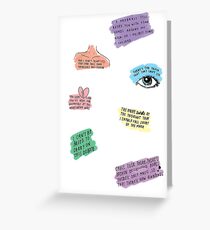 Tarjeta de felicitación ARCTIC MONKEYS