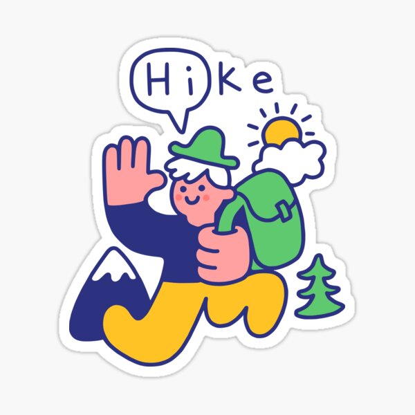 Item preview, Friendly Hiker designed and sold by obinsun.
