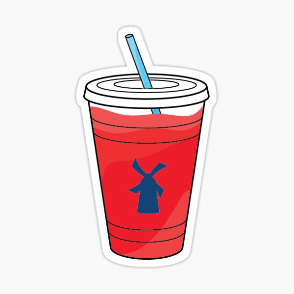 Dutch Bros Red Rebel Sticker