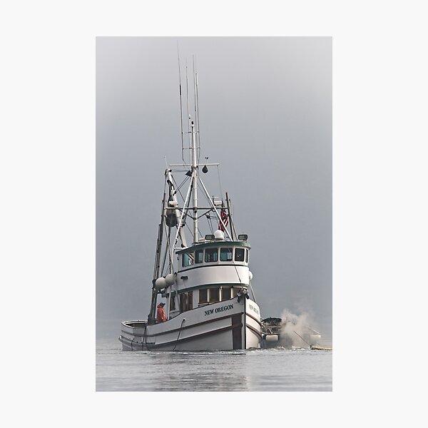 Item preview, New Oregon Fishing V designed and sold by Buzzimage.