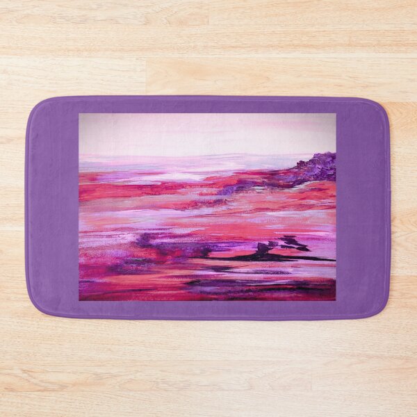 Item preview, Nevada Abstract Landscape in Purple designed and sold by EloiseArt.