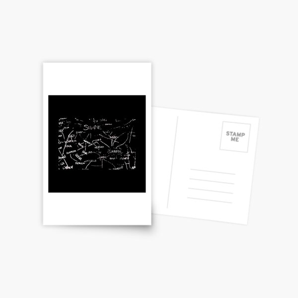 "the L word chart" Postcard for Sale by omgiavanna Redbubble