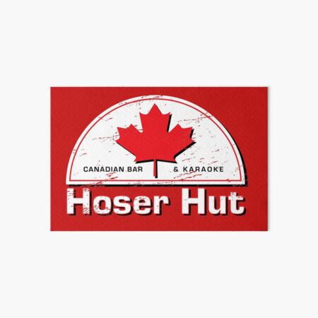 Hoser Hut Ahornblatt Galeriedruck