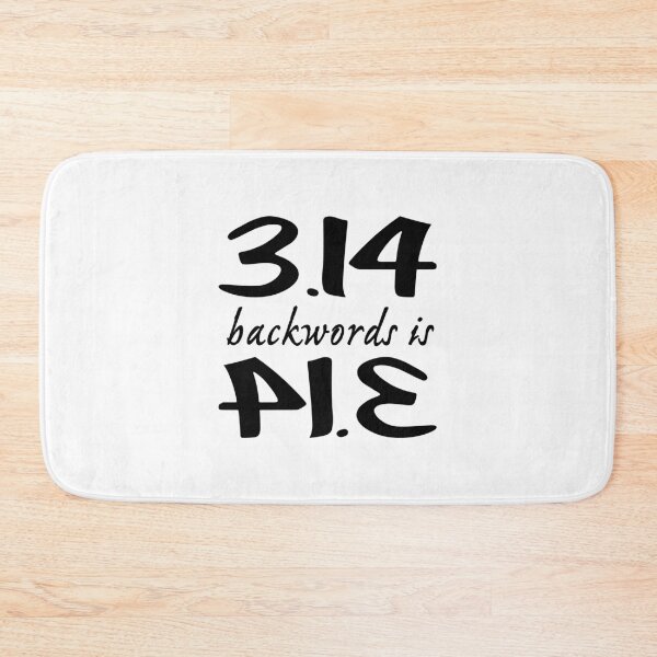 Item preview, Pie 3.14 Backwords designed and sold by SoakedFinale.