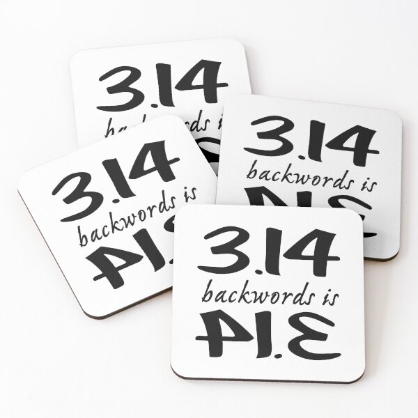 Item preview, Pie 3.14 Backwords designed and sold by SoakedFinale.