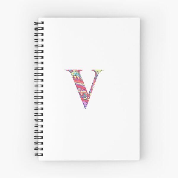 Artikelvorschau, Der Buchstabe V - Lily Style entworfen und verkauft von MarcoD.