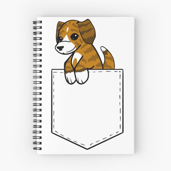 Item preview, Brindle Pitbull Pocket T-Shirt designed and sold by Evey IX.