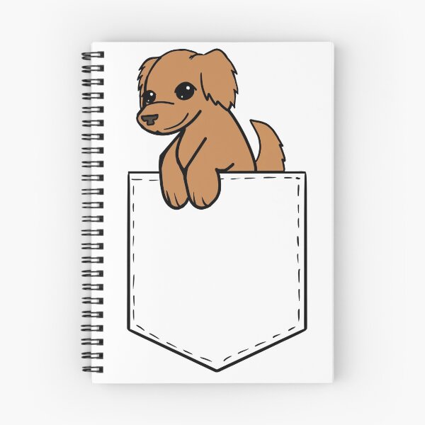 Item preview, Golden Retriever Pocket T-Shirt designed and sold by Evey IX.