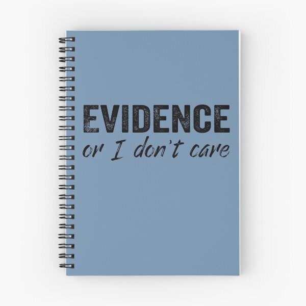Item preview, Evidence or I don't care designed and sold by pinkheretic.