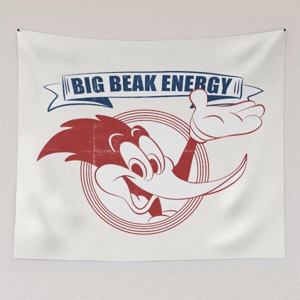 Item preview, VINTAGE WOODY BIG BEAK ENERGY Sticker designed and sold by aydapadi.
