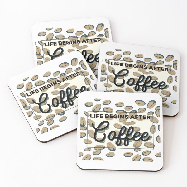 Item preview, Funny Life Begins after Coffee designed and sold by PincGeneral.