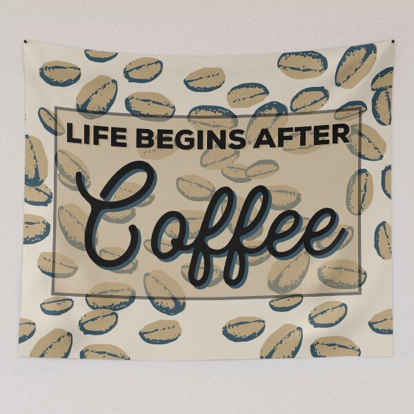 Item preview, Funny Life Begins after Coffee designed and sold by PincGeneral.
