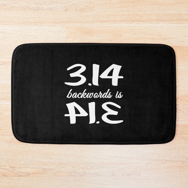 Item preview, Pie 3.14 Backwords designed and sold by SoakedFinale.