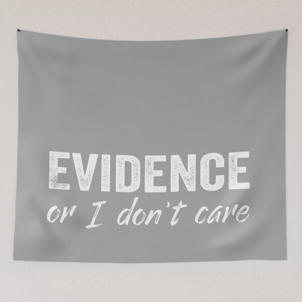 Item preview, Evidence or I don't care designed and sold by pinkheretic.