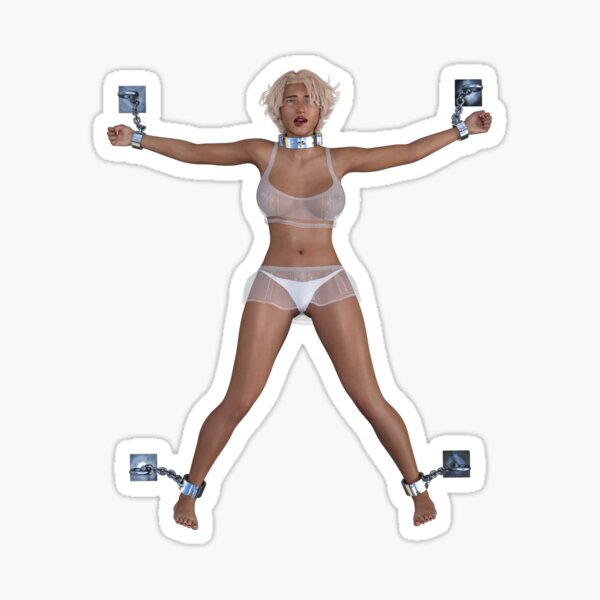Bondage girl | She's your faithful servant Sticker