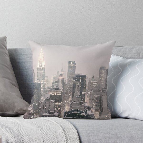 Item preview, Snow - Chrysler Building - New York City - Dawn designed and sold by Vivienne Gucwa.