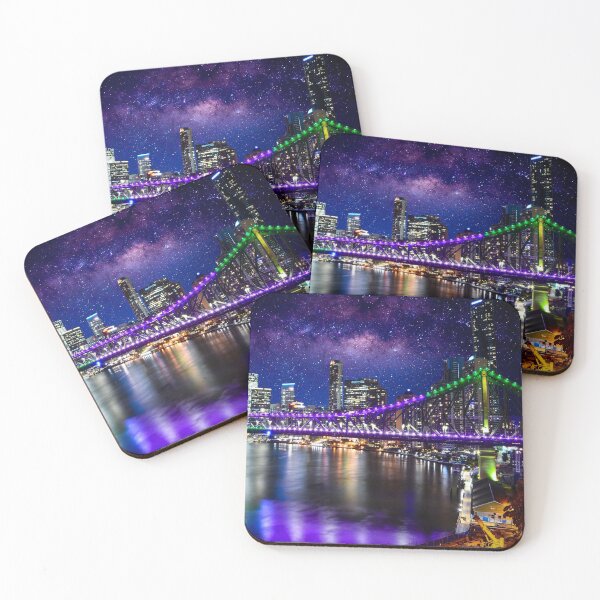 Item preview, A starry night in Brisbane City designed and sold by MrHenryH.