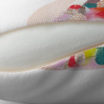 Alternate view of Swan Princess Throw Pillow