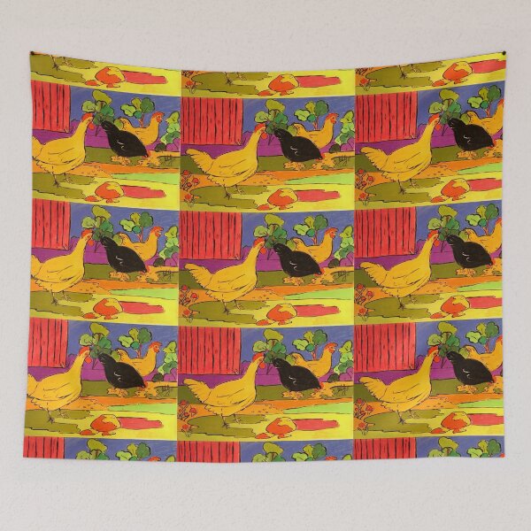 Item preview, Barbara's Chooks Pastel on Paper  designed and sold by ginnymac.