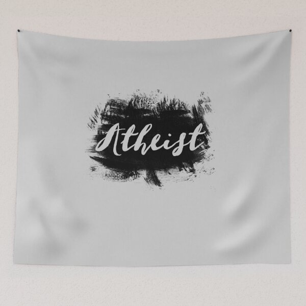 Item preview, Brushed on Atheist designed and sold by pinkheretic.