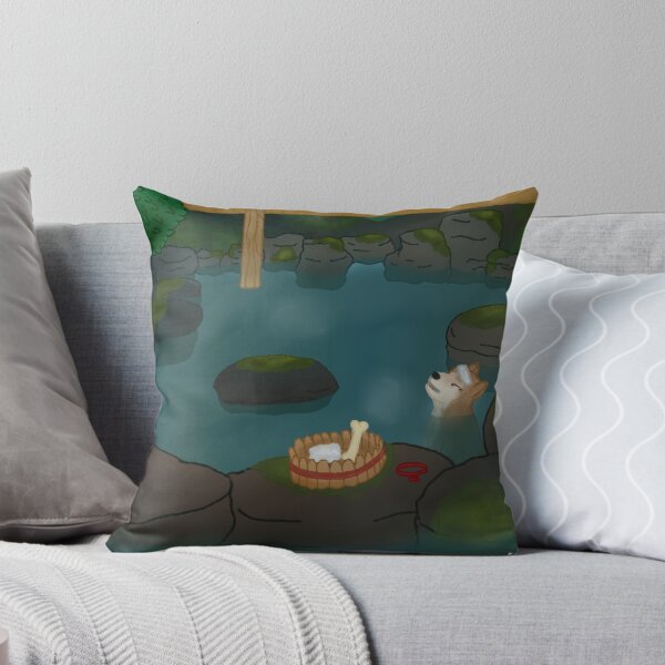 Aperçu de l'œuvre Un Shiba Inu mignon prenant un bain créée et vendue par SkulldStuff.
