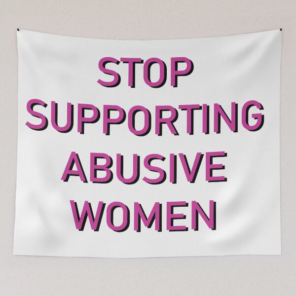 Item preview, stop supporting abusive women designed and sold by misssallyb.